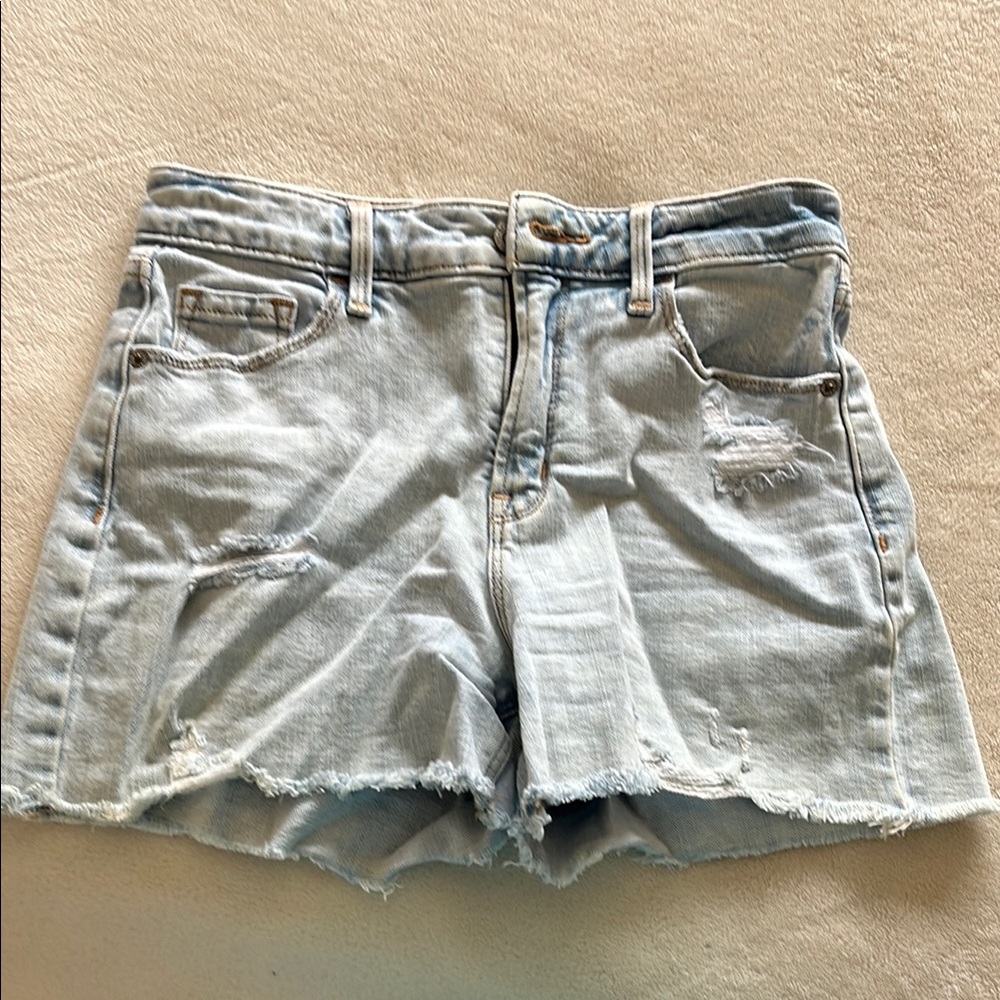 Women’s Old Navy High Rise Secret-slim pocket denim shorts